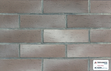 Клинкерная плитка Terramatic (Серый) Koro Grey AC 8204 240х71х14
