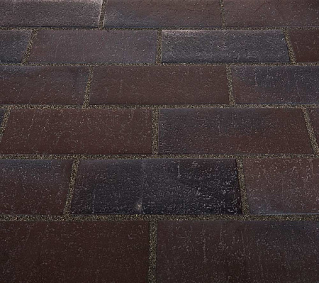 Плитка тротуарная клинкерная Stroeher Spaltklinker Metallic Black (Черный) 3118.S336 240*115*18