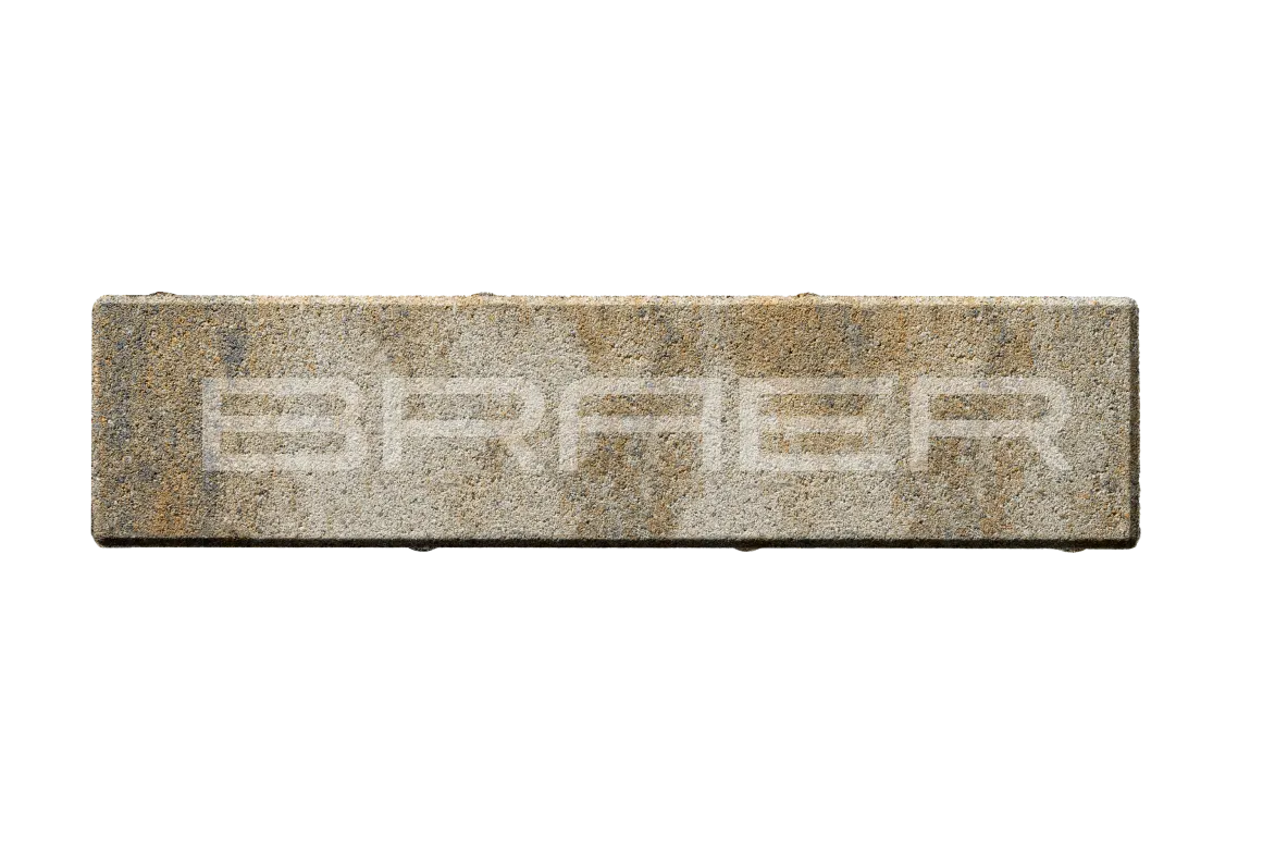 Тротуарная плитка Ригель 2.0,Color Mix Песчаник, 60 мм