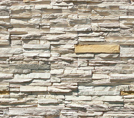 Искусственный камень White Hills Кросс Фелл (Цвет Бежевый, Белый) Под натуральный камень, скала WH_КФ 100-00