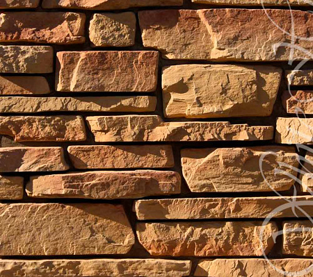 Искусственный камень White Hills Тевиот (Цвет Коричневый, Светло-коричневый, Жёлтый, Бежевый) Под натуральный камень WH_ТВ 700-60