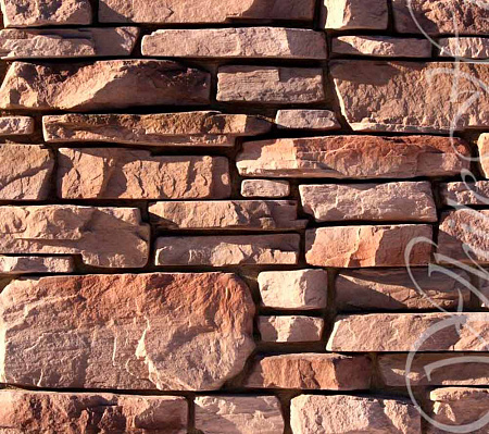Искусственный камень White Hills Тевиот (Цвет Коричневый, Красно-коричневый) Под натуральный камень WH_ТВ 702-90