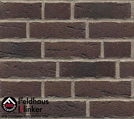 Кирпич клинкерный Feldhaus Klinker (цвет Коричневый) Ручная формовка sintra geo K697WDF 215х65х102 мм