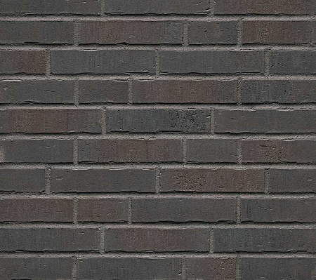 Клинкерная плитка Feldhaus Klinker (цвет Черный) ручной формовки vascu vulcano verdo R737NF14  240х71х14 мм