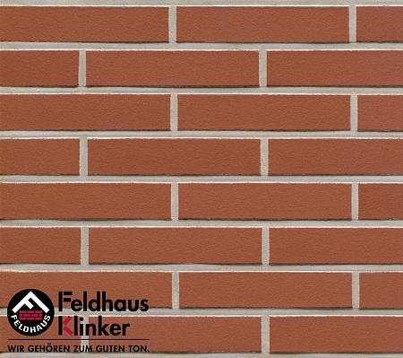 Клинкерная плитка Feldhaus Klinker (цвет Фиолетовый, Красный) гладкая carmesi liso R400NF14 240х71х14 мм