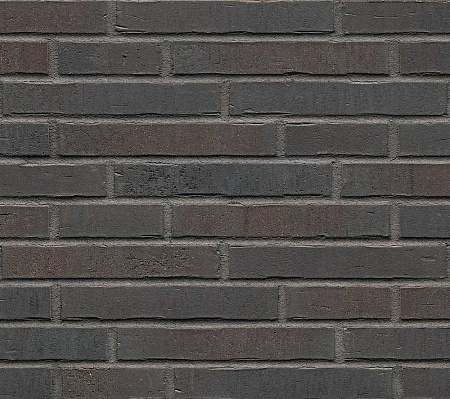 Клинкерная плитка Feldhaus Klinker (цвет Черный) ручной формовки vascu vulcano verdo R737XLDF14* 365х52х14 мм