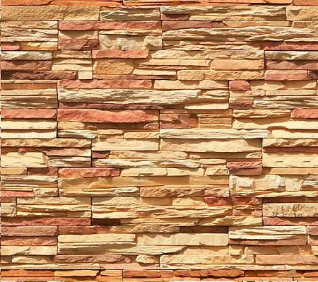 Искусственный камень White Hills Кросс Фелл (Цвет Светло-коричневый, Оранжевый, Бежевый) Под натуральный камень, скала WH_КФ 100-50