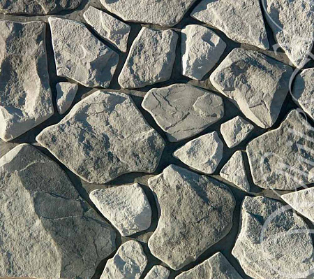 Искусственный камень White Hills Рутланд (Цвет Серый) Под натуральный камень WH_РЛ 600-80