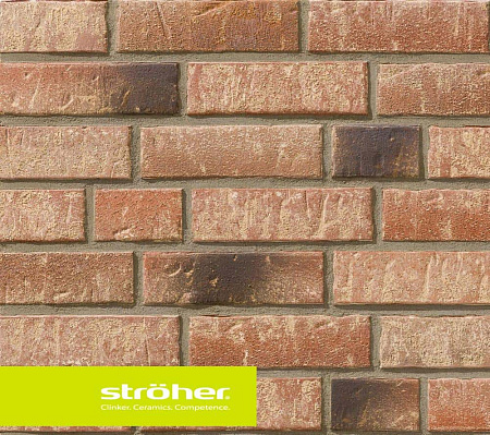 Клинкерная плитка Stroeher (Цвет Бежевый) Ручной формовки backstein 7470(357) 240х71х14 мм