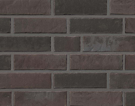 Клинкерная плитка Stroeher ZEITLOS (Серый) Ручной формовки, под старину, ретро kohlenglanz 7415(359) 239х65х16 мм