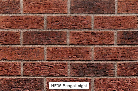 Клинкерная плитка King Klinker Bengali night (HF06), 240х71х10 мм