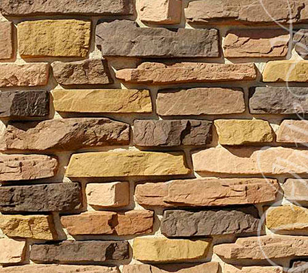 Искусственный камень White Hills Тевиот (Цвет Коричневый, Светло-коричневый) Под натуральный камень WH_ТВ 705-40